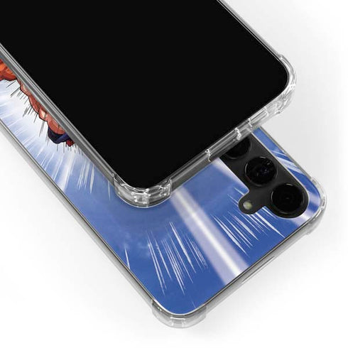 Dragon Ball Z Goku Kamehameha Blast Galaxy S24 Plus Clear Case